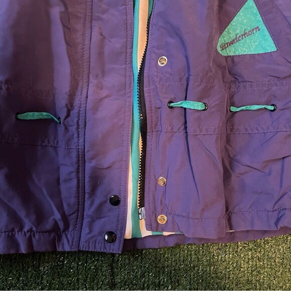 Vintage 90s or 80s Powderhorn Mountaineering Puffer Jacket size 6 - Picture 5 of 11